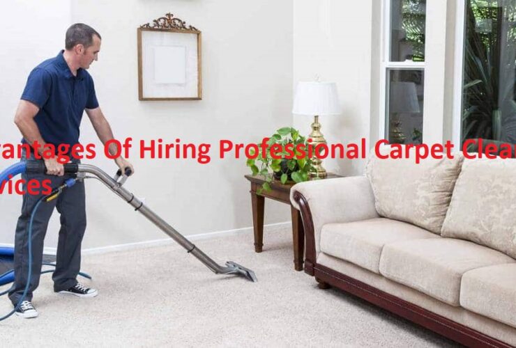 Advantages Of Hiring Professional Carpet Cleaning Services